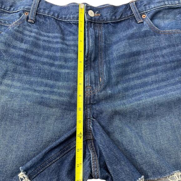 NWT Old Navy high rise slouchy cut off jean shorts women’s size 20 - Picture 10 of 10